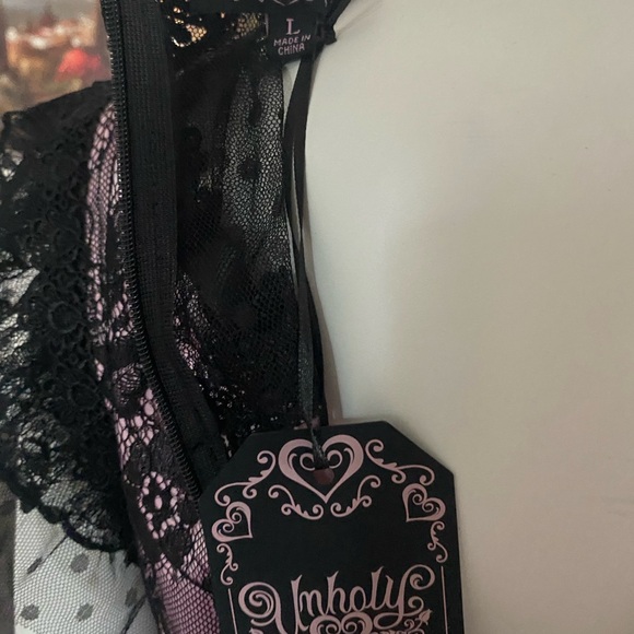 DollsKill | NWT’s unholy black lace gothic grunge dress - Picture 6 of 11